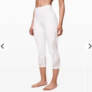 Lululemon wunder under crop legging